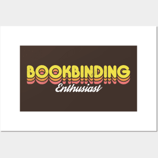 Retro Bookbinding Enthusiast Posters and Art